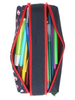 Trousse Tann's Alban - 2 Compartiments -Bags Soldes trousse scolaire tanns 853437z